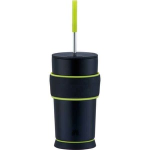 ピーコック　ゲーミングストローボトル 550ml グリーンブラック ATX-R55(GB)