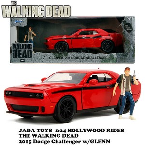 1:24 THE WALKING DEAD 2015 Dodge Challenger w/GLENN【 ウォーキングデッド ミニカー】