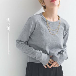 T-shirt Cropped T-Shirt Long T-shirt Cut-and-sew [S/S NEW]