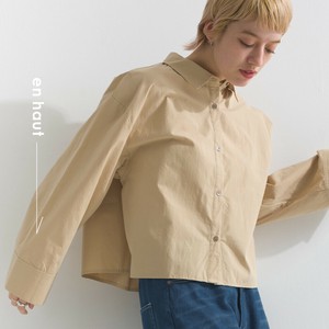 Button Shirt/Blouse 2Way 100% Cotton [S/S NEW]