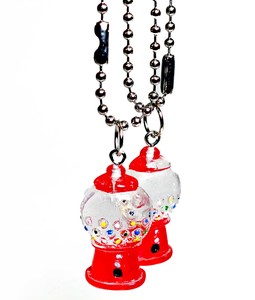 再入荷！ガムマシーンのキーホルダー【ガムボールマシーンボールチェーン】キーチェーン