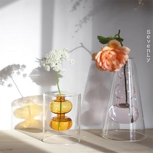 シーズン商品 芸術振り子 花瓶 ガラス「2024新作」
