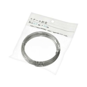 スチール針金 約φ0.7mm×40m 1506-787