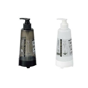 スタンド付ポンプボトル 丸型350mL 2色アソート 2299-300
