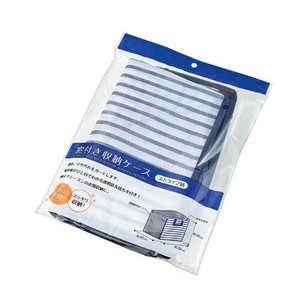 窓付き収納ケース（ストライプ柄） 2299-029