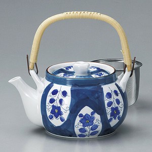 木甲割花U付8号土瓶(有田焼)　 　日本製 陶器