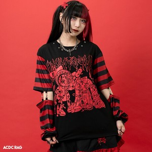 T-shirt "Harajuku Style" Long T-shirt "Yami Kawaii"