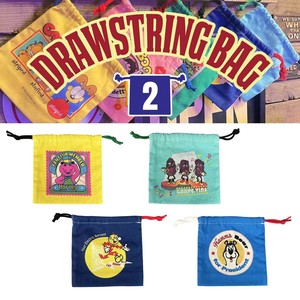 【巾着とうちゃーく！】【Advertising キャラクター☆】DRAWSTRING BAG 巾着 巾着袋 小物収納袋 Part.2