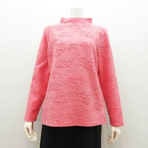 【2025新作】花フクレボトルネックTシャツ