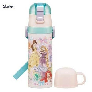 Disney Water Bottle Skater Compact Stainless Steel Bottle 2-way