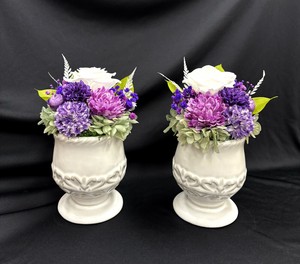 花飾二華プリザーブドフラワーお供えセット