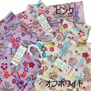 Kids' Yukata/Jinbei Made in Japan