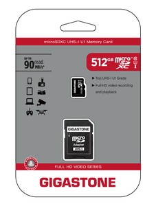 マイクロSDカード512GB SDXC クラス10 メモリーカード SDアダプター付き