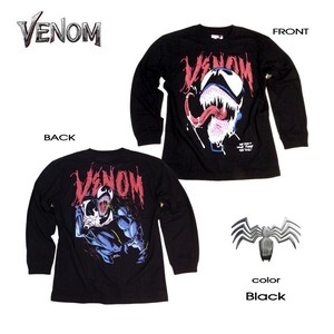 VENOM ベノム ヴェノム ロンT 長袖Tシャツ MARVELマーベル アベンジャーズ Avengers アメコミ