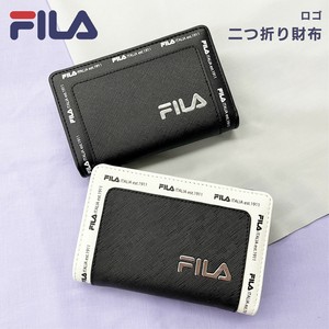 FILA ロゴ 二つ折り財布 深札入れ