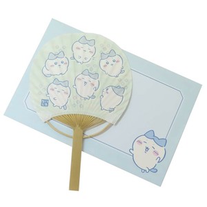 【グリーティングカード】ちいかわ 竹うちわ 豆だより2 ハチワレ