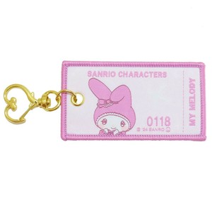 【キーホルダー】マイメロディ トラベル チケット風 フライトタグ MM