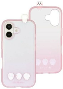フレームllllfit Clear iPhone16 対応ケース ちいかわ ちいかわ CK-59A