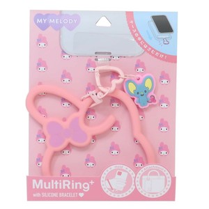 【スマホアクセ】マイメロディ マルチリングプラス シリコンブレスレット