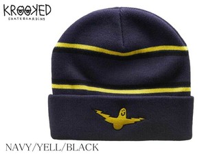 KROOKED BIRD LIGHTENING CUFF BEANIE　22097