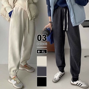 裏起毛 ジョガーパンツ スウェットパンツ あったか ウエストゴム パンツ レディース スウェット ボア