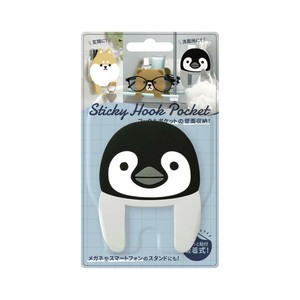 ［東洋ケース］スティッキーフックポケット 15 ぺんぎん