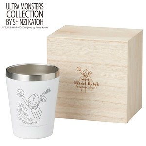 Cup/Tumbler Vacuum Insulated Double-Walled Monsters with Wooden Box 360ml