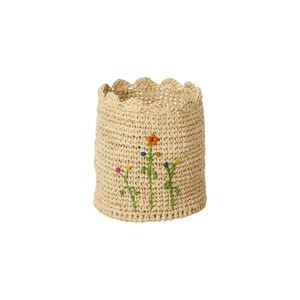 Basket Flower Crochet Pattern Small Case