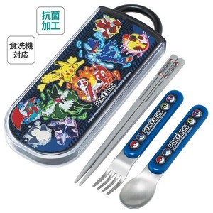 【スケーター】抗菌 食洗機 対応 スライド式 トリオセット【ポケットモンスター 25】日本製