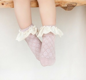 フリル ショートソックス 5色4サイズ 靴下 子供用 かわいい