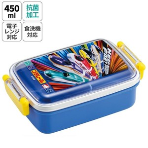 【スケーター】抗菌食洗機対応ふわっとフタタイトランチボックス角型【プラレール 25】 日本製