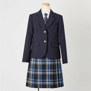 卒業フォーマル　チェックスカートスーツ