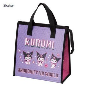 Sanrio Lunch Bag cooling bag Non-woven fabric Skater KUROMI
