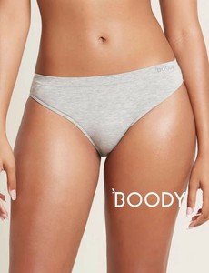 〈定番人気！浅型〉【BOODY（ブーディー）】クラシックビキニ　ショーツ　ライトグレー［浅型］