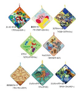 キャラクター ループタオル ループ付き タオル ハンドタオル マリオ ピクミン カービィ ジョージ