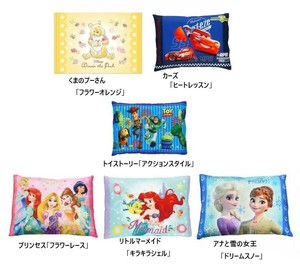 ディズニー ジュニア枕 子供用 まくら 寝具 キッズ枕 洗える プリンセス アナと雪の女王 カーズ
