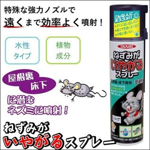 ねずみがいやがるスプレー 320ml