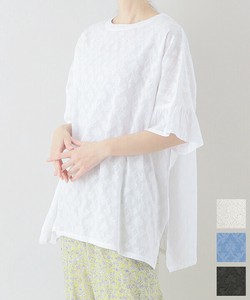 フローラルカットジャガードコットンチュニック 25S013