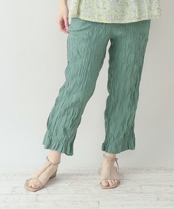 Full-Length Pant Crinkle Cotton