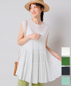 Tunic Pintucked Tunic Crinkle