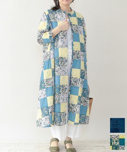 Casual Dress Patchwork Shirt Dress
