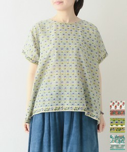 Button Shirt/Blouse Block Print