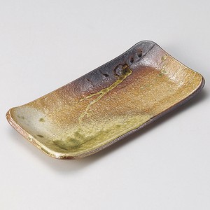 古信楽付出皿(中)(信楽焼)　日本製 陶器