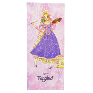 【フェイスタオル】塔の上のラプンツェルx中川翔子 プリントロングタオル シャイニングラプンツェル
