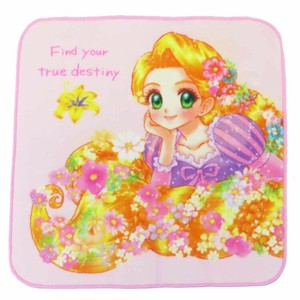 【ハンドタオル】塔の上のラプンツェルx中川翔子 プリントウォッシュタオル シャイニングラプンツェル