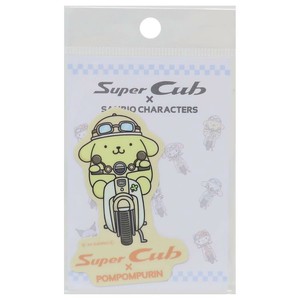 【ステッカー】ポムポムプリン ビニールステッカー Super Cub×サンリオ 03