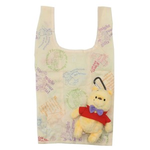 【エコバッグ】くまのプーさん ぬいぐるみエコバッグ カラフル