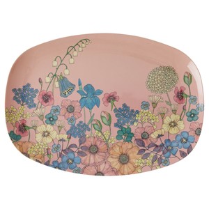 托盘 三聚氰胺 花朵 餐具