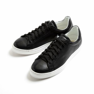 【Orobianco】オロビアンコ : レザースニーカー BIELLA/3 NERO MADE IN ITALY