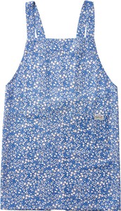 ブロッサム　H型速乾エプロン　BL　花柄　母の日　エプロン　おしゃれ　※欠品/2025.6月上旬入荷予定